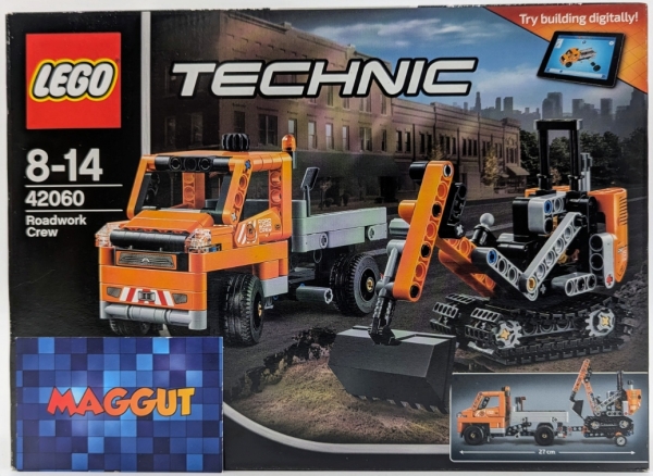 LEGO® Technic 42060 Straßenbau-Fahrzeuge